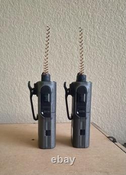 Set of 2 Motorola Spirit M-Series Professional Two-Way Radios MU22CV With Chargers