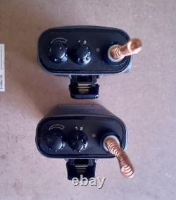 Set of 2 Motorola Spirit M-Series Professional Two-Way Radios MU22CV With Chargers