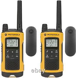 T402 Motorola Talkabout Rechargeable Two-Way Radios (2-Pack) NEW