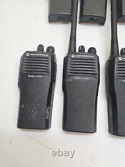 TEN Motorola Radius CP200 VHF Two Way Radios