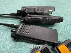 THREE (Unprogrammed) Motorola XPR 7380 32 Channel Portable Two Way Radios