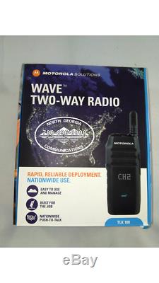 TLK 100 Motorola WAVE OnCloud Two-Way Radio with 4G LTE WiFi Nationwide Coverage