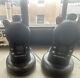 Two 2 Motorola Cls1410 Uhf Two Way Radios With Chargers And Batteries