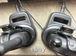 TWO 2 Motorola CLS1410 UHF Two Way Radios WITH Chargers And Batteries