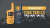 Talkabout T380 T383 Series Two Way Radios