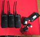 Three Motorola Rdu4100 Two Way Radios