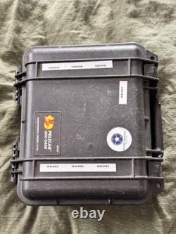 Two Motorola RDX RDU4100 Two Way Radios In A Pelican 1200 Case
