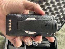 Two Motorola RDX RDU4100 Two Way Radios In A Pelican 1200 Case