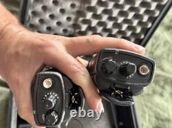 Two Motorola RDX RDU4100 Two Way Radios In A Pelican 1200 Case