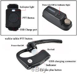 Two Way Radio Bluetooth Earpiece For MOTOROLA APX6000 APX7000 APX8000 SRX2200