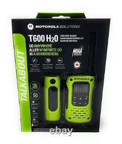 Two-way Radio, T600 35 Miles Waterproof Green, 2-pack