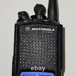 USED MOTOROLA XTS5000 380-470 MHz UHF Two Way RADIO H18QDF9PW6AN GOOD CONDITION