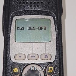 USED MOTOROLA XTS5000 380-470 MHz UHF Two Way RADIO H18QDF9PW6AN GOOD CONDITION