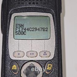 USED MOTOROLA XTS5000 380-470 MHz UHF Two Way RADIO H18QDF9PW6AN GOOD CONDITION
