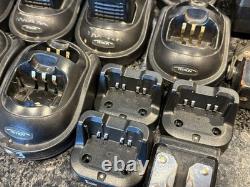 Uhf two-way radios lot (motorola, ritron, jobcom) massive lot 12 radios withassc