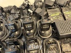 Uhf two-way radios lot (motorola, ritron, jobcom) massive lot 12 radios withassc