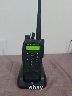 Used MOTOROLA DP 3600 Two Way Radio With Charging Stand