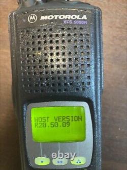 Used Motorola H18KEF9PW6AN XTS5000R VHF Two Way Radio only No Battery No Antenna