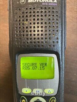 Used Motorola H18KEF9PW6AN XTS5000R VHF Two Way Radio only No Battery No Antenna