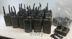 (Used) Motorola SPIRIT MU21CV & MU22CV Two Way Radio Bundle Lot For PARTS/REPAIR