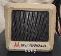 Vintage Motorola Mocom 70 Control Head, Mic, Speaker, Transmitter
