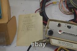 Vintage Motorola Mocom 70/Motrac Speaker & Mic (NIB) + EXTRAS