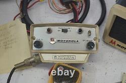 Vintage Motorola Mocom 70/Motrac Speaker & Mic (NIB) + EXTRAS