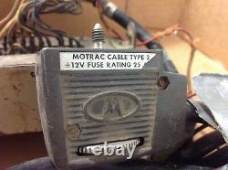 Vintage Motorola TCN6026AG Control Head with Cables Attached, Untested