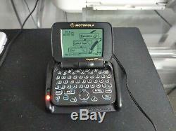 Vintage Motorola Timeport Pagewriter 2000x Black P935 two-way pager WORKING