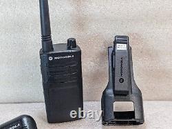 Works? Motorola RMM2050 On-Site Two-Way Radio Bundle (W)