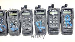 X8 Motorola Xpr6580 Aah55uch9lb1an Two Way Radio Lot As Is