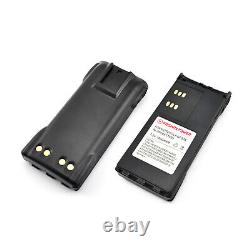 10x 1800mAh Batterie Radio Bidirectionnelle pour Motorola HNN9008 HT750 HT1250 GP338 MTX850
