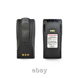 10x 1800mah De Haute Qualité Two Way Radio Batterie Pour Nntn4851 Motorola Cp200 Cp180
