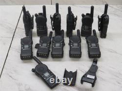 12x Motorola Radios Bidirectionnels 1W 4 Canaux CLS1410 avec Clips