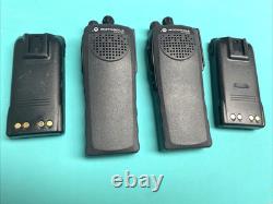 2X Motorola PR1500 32CH 136-174 MHz VHF Radio Bi-Directionnel AAH79KDC9PW5AN
