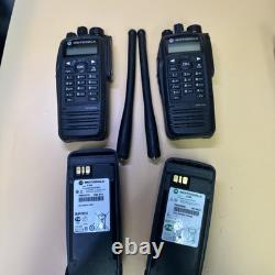 2X Motorola XPR 6550 VHF 136-174 MHz Radio bidirectionnel AAH55JDH9LA1AN avec BATTERIES