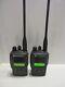 2 Motorola Ex560 Xls 16ch 4w Uhf 450-512mhz Radio À Deux Voies Aah38sdf9du6an Avec Batt