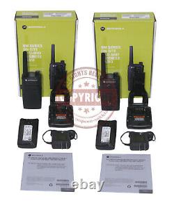 2 Motorola Rmm2050 Two Way Radio, Surveying, Topcon, Sokkia, Trimble, Leica, Paire