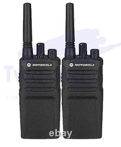 2 Motorola Rmu2080 Two Way Radio Walkie Talkies 2 Watt 20 Floor Range Nouveau