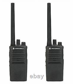 2 Motorola Rmv2080 2 Watt Vhf Business Deux-sens Radios. Météo Noaa