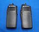 (2) Motorola Xpr6350 Aah55tdc9la1an Uhf 450-512mhz Radio À Deux Voies Testée