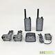 2-pack Motorola Rmu2040 Uhf 4-channel Two-way Radios Black Ship Same Day - Translation: Lot De 2 Talkies-walkies Motorola Rmu2040 Uhf à 4 Canaux Noirs, Expédition Le Même Jour.