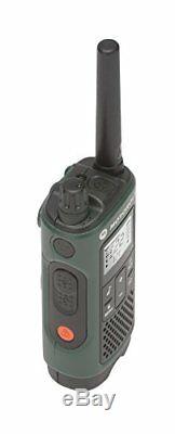 2 Pk Chasse Mains Libres Talkie-walkie Avec Un Casque Ptt Two Way Radio Gmrs Noaa
