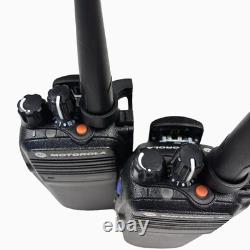 2 Radios bidirectionnelles Motorola XPR 6350 avec batterie, clip de ceinture et antenne, très propre