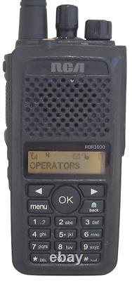 (2) Rca Uhf 400-470mhz Dmr Radio Numérique À Deux Voies Rdr3600u Compatible Avec Motorola