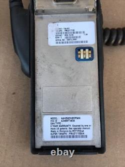 2 X Motorola HT1250 LS+ UHF 450-512MHz 4W 16CH Radios Bi-Directionnels AAH25SDH9DP5AN