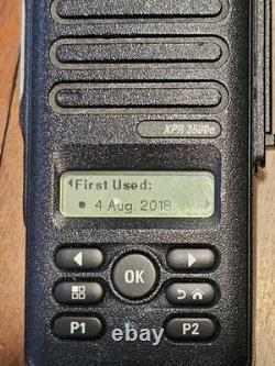 2 radios bidirectionnelles Motorola MOTOTRBO XPR3500e UHF AAH02RDH9VA1AN avec chargeur 403-512