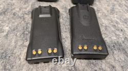 2 x MOTOROLA HT750 136-174 MHz VHF 16ch RADIO BIDIRECTIONNELLE AAH25KDC9AA3AN