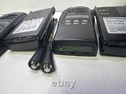 2x Motorola HT1250 UHF 403-470MHZ 4W 128CH Radio bidirectionnelle AAH25RDF9AA5AN