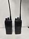 2x Motorola Pr860 Aah45sdc9aa3an 16ch 450-512mhz Uhf Radio Bidirectionnel Avec Piles